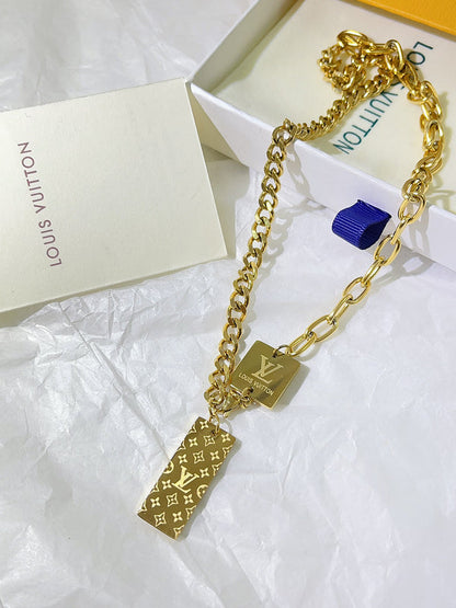 X629  Titanium steel new fashion necklace jewelry