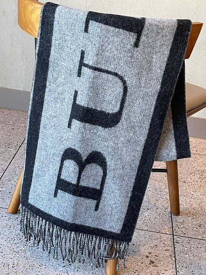 BSC12 cashmere blend 32-180CM Scarf