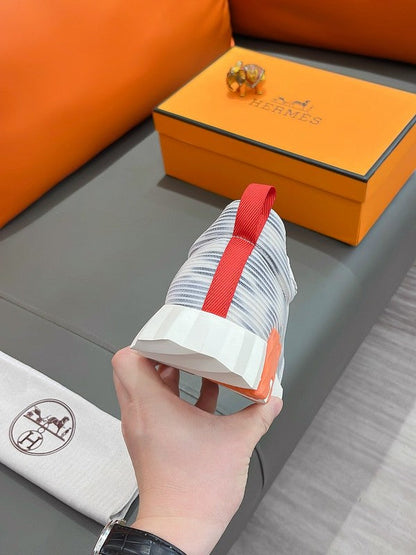 BMHS0 Leather Shoes Women35-41 Man 40-44 with box