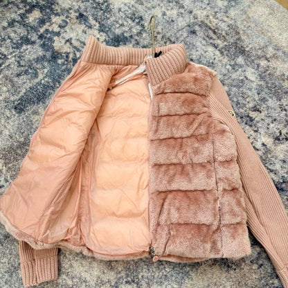 052079   Women's Teddy Velvet Zipper cardigan Clothing