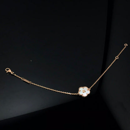 AVSB13  New plum and white shell bracelet jewelry