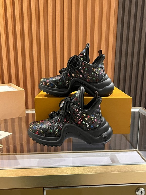 OLS38 Leather Women 5.5CM Shoes 35-41 with box