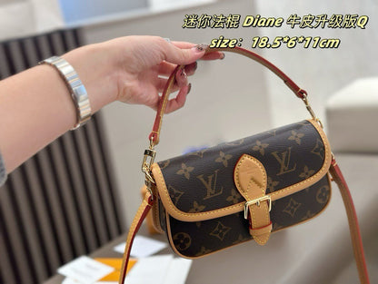 MLP06  Women's new fashion 18.5*6*11cm mini baguette bag