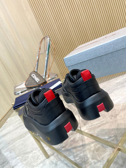 OPS4 Leather Shoes Women35-41 man40-45 with box