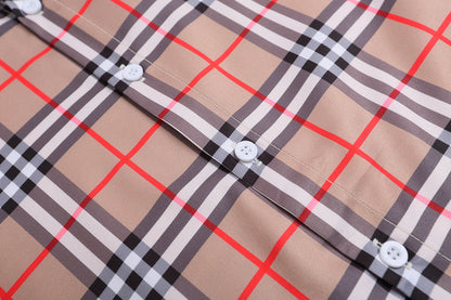 BUC120  New Fashion Summer Suit Short Sleeve Shirt Shorts