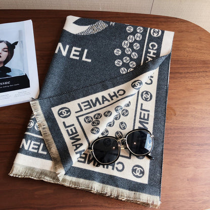 XCC12 Cashmere blend 65-180CM Scarf Can choose box