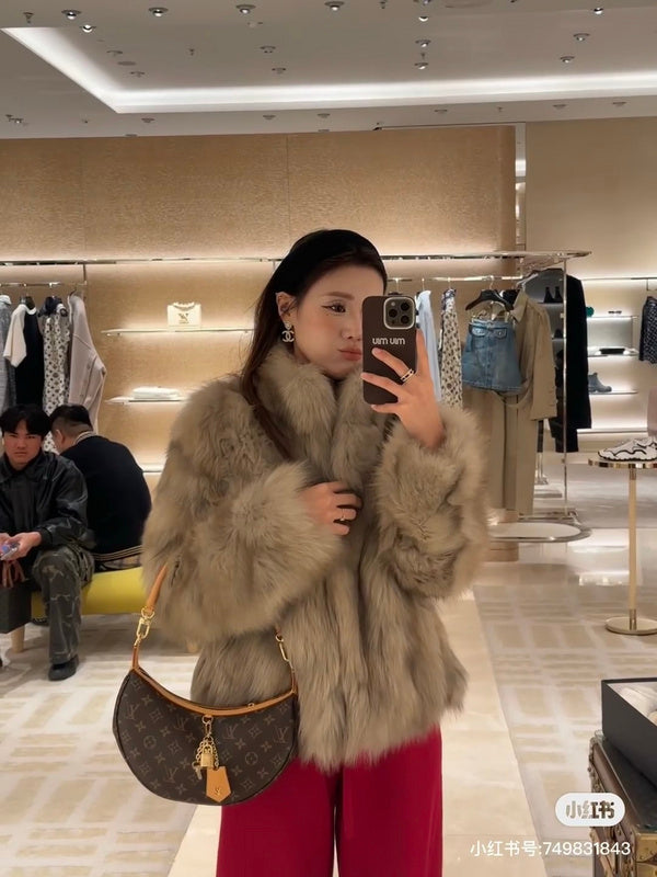 MLP01   Women's new fashion 22x9x33cm moon bag