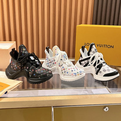 OLS38 Leather Women 5.5CM Shoes 35-41 with box