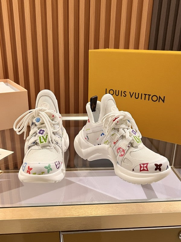 OLS37 Leather Women 5.5CM Shoes 35-41 with box