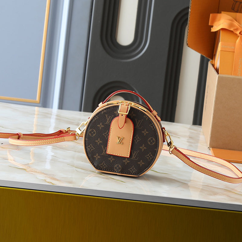 LLP116 Leather Bag 13-12-6.5CM Shoulder Bags