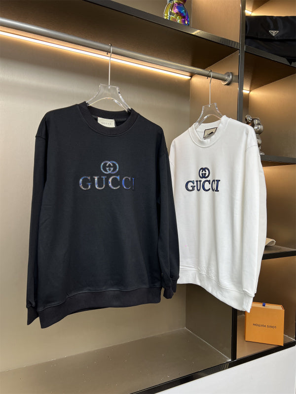 GUC097   New men's and women's round neck long sleeved sweatshirt casual clothes