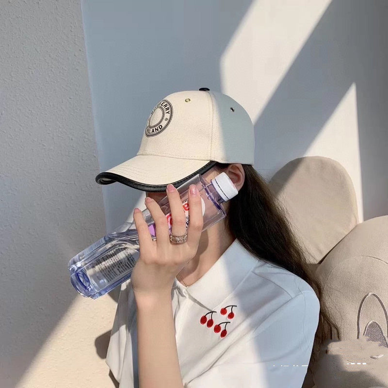 BUH10 Classic collocation of embroidery baseball cap and peaked cap