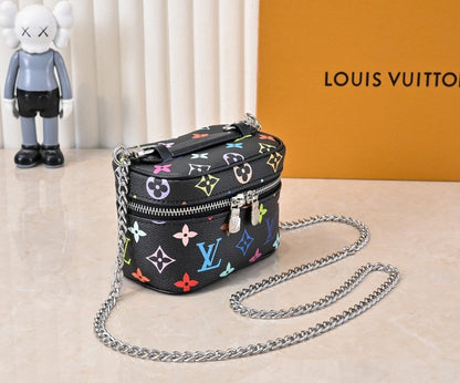 LLP035 Leather Bag 20-13.5-12CM 14-10.2-8.5CM Shoulder Bags