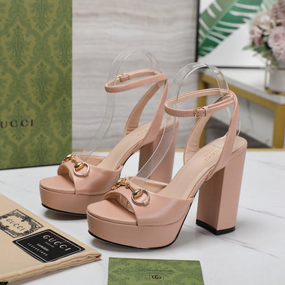 JHGS7 Slipper 11.5CM Heel Size 35-42 Shoes with box