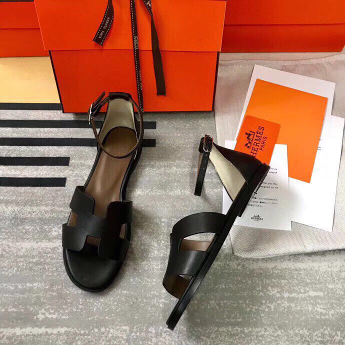 OHS07 Couples slipper Leather Shoes 36-42 with box