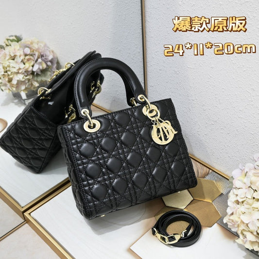 GDP013 women shoulder bag 24x11x20CM high quality Leather bags