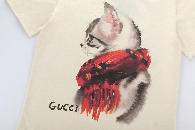 GUC004 Men's and women's summer short-sleeved T-shirt clothes