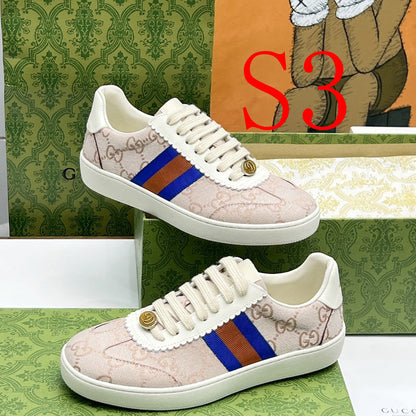 OGS41 Leather Women 35-42 And Men 40-46 Shoes With box