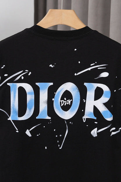 DIC122  Men's and women's summer short-sleeved T-shirt clothes