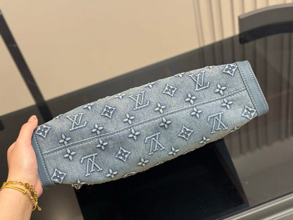 MLP33 Leather Bag 37-34CM Handbag