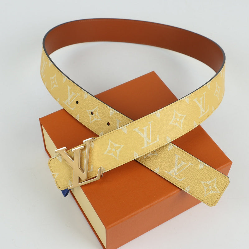 LBL7 Real leather 4.0CM 95-125CM Belt with all packing