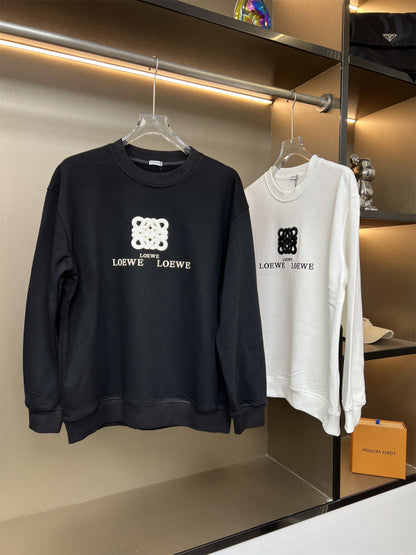 LOC40 New men's and women's round neck long sleeved sweatshirt casual clothes