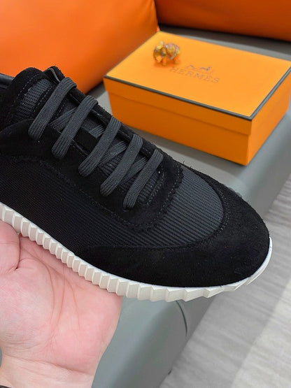 BMHS0 Leather Shoes Women35-41 Man 40-44 with box