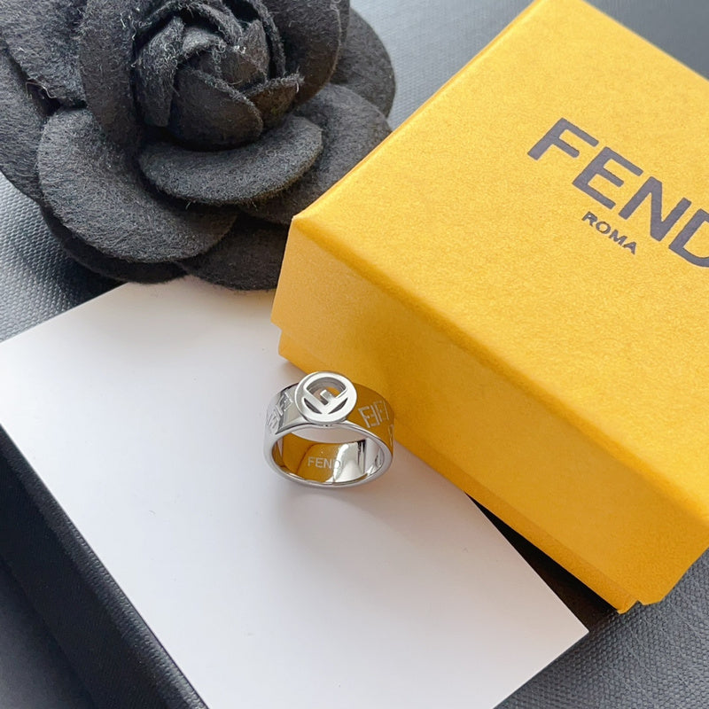 J119  Men's and women's titanium steel ring jewelry