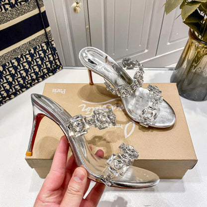 MCLS9 High heels 8CM Size 35-40 women shoes with box