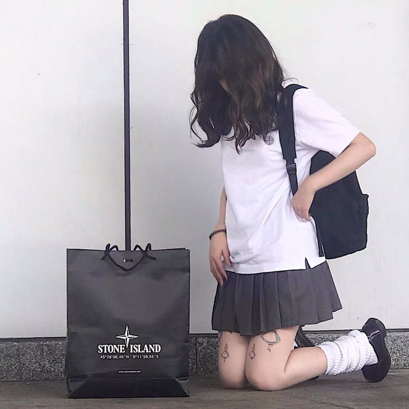 STC23 New men's polo shirt summer short sleeved top Clothing