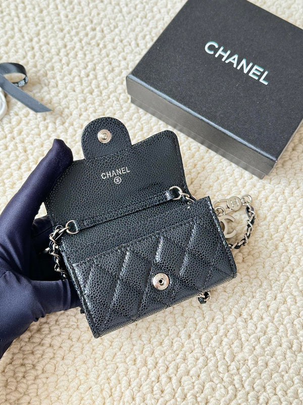 LCP02 Wallet Bag 13.1-7.5-2.1CM Leather bags with box