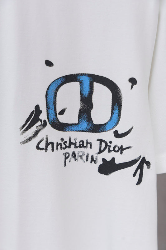 DIC122  Men's and women's summer short-sleeved T-shirt clothes