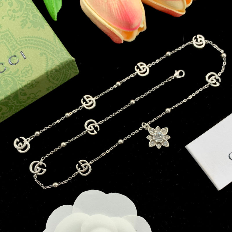 GN30 New Women's Fashion Gold Plated Necklace Jewelry