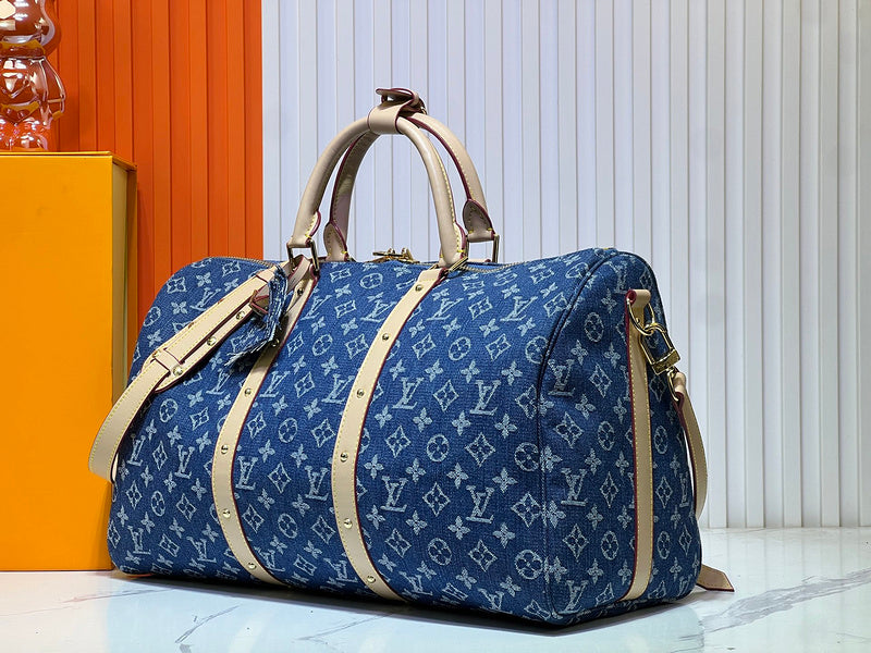 LLP209 Leather Bag 45-27-20CM Travel  for women and men Bags