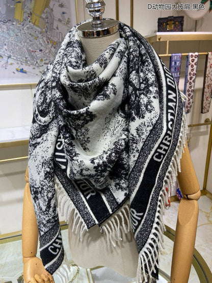 XDC8 Cashmere blend 140-140CM blanket Scarf