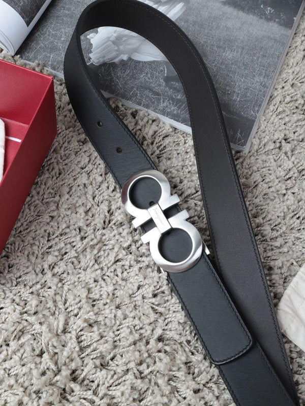 FBL10 wide 3.5CM total length 95-125cm Leather Belt High Quality With packing