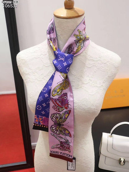 LSC9 Real Silk 8-120CM scarf