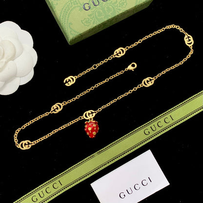 GN31 New Women's Fashion Gold Plated Necklace Jewelry