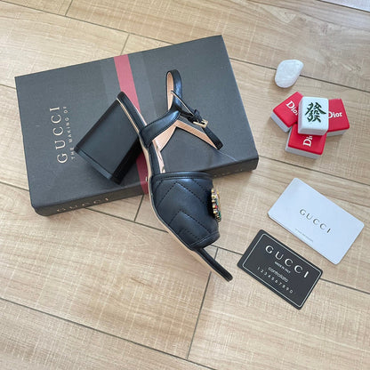 MJGS52 Slippers 6.5CM Women shoes 35-40 With box