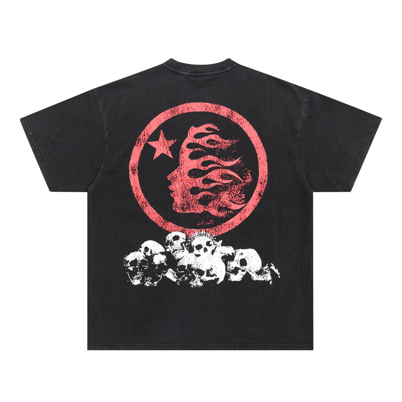 HEC6  Men's and women's summer short-sleeved T-shirt clothes