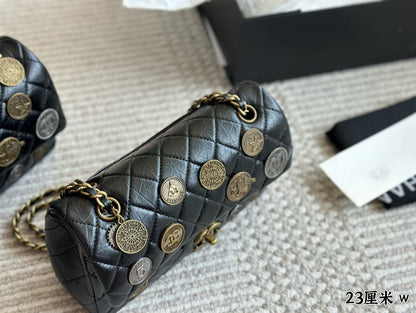 MCP27 Shoulder Bag 23CM Or 25CM Leather Bags With box