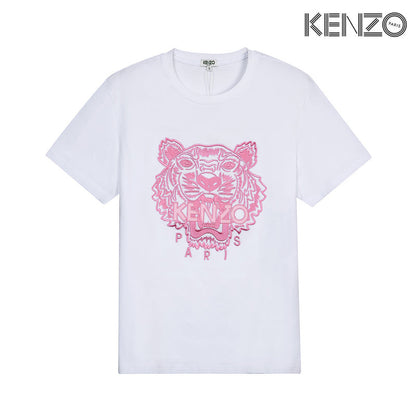 KEC32  Women's fashion embroidered short-sleeved T-shirt