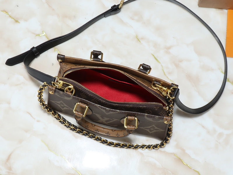 LLP215 Bag 25-13-10CM PVC Leather Bags