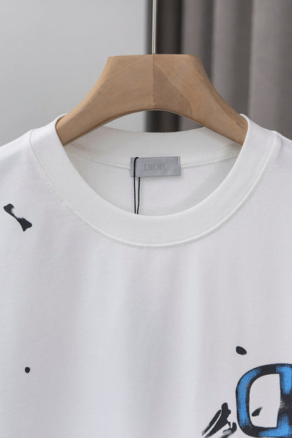 DIC122  Men's and women's summer short-sleeved T-shirt clothes