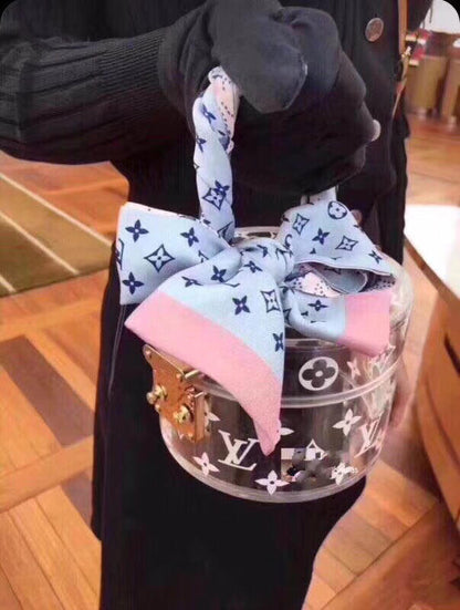 LSC41 Silk satin 8-120CM scarf for lady