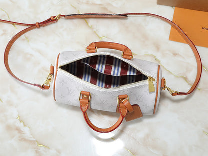 LLP198 Leather Bag 25-15-11CM Shoulder bags