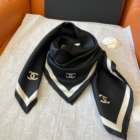 XCC50 Silk satin 90-90CM scarf
