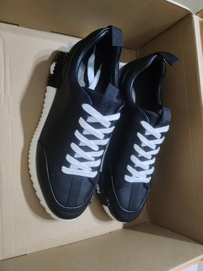 BHS9 Leather 5CM Women 35-41 Man 40-45 Shoes with box