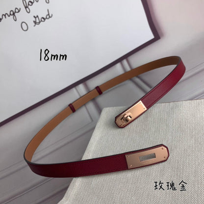 HBL7 Real leather 1.8CM 95-110CM Belt with all packing