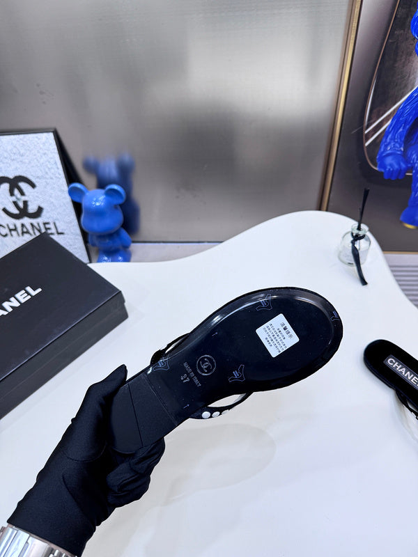 MBCS4 Leather Slippers Size 35-42 Shoes with Box